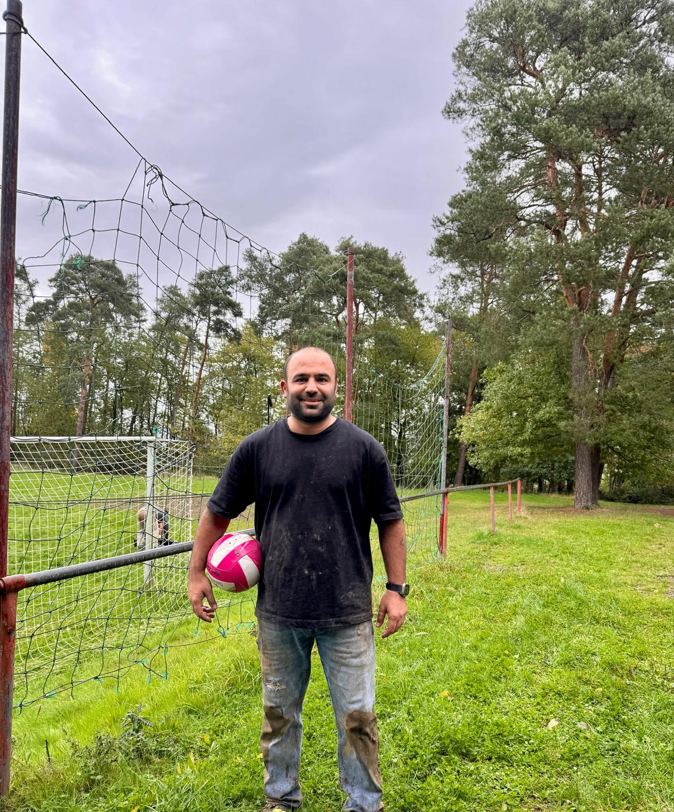 Fußballspielen